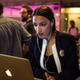 Progressive challenger Alexandria Ocasio-Cortez celebrartes at a victory party in the Bronx after upsetting incumbent Democratic Representative Joseph Crowley on June 26, 2018 in New York City. She’ll be joining the U.S. House of Representatives in January.